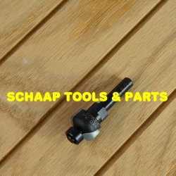 Halfholprofielfrees R  5,0mm HW-hardmetaal wisselschacht 8mm met geleidelager | 24573-5-22050